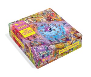 the puzzled patron • 1000-piece jigsaw puzzle from the magic puzzle company • series three