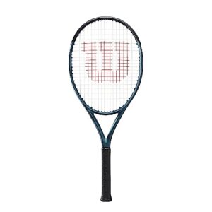 wilson ultra 26 v4 junior performance tennis racket - blue/black