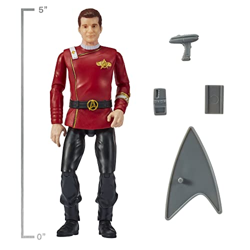 Star Trek Playmates Toys Universe: 5" Admiral James Kirk Wrath of Khan Action Figure with Accessories, Multi