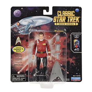 Star Trek Playmates Toys Universe: 5" Admiral James Kirk Wrath of Khan Action Figure with Accessories, Multi