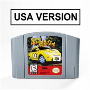 Beetle Adventure Racing For 64 Bit Game Cartridge USA Version NTSC Format