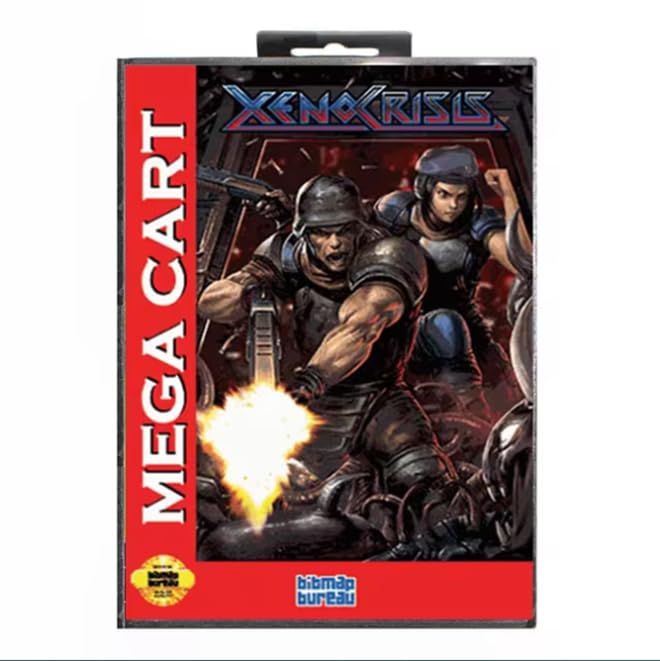 16 Bit MD Game Card XENO CRISIS Game Cartrdge or Include Retail Box for Sega Genesis Mega Drive-GAME CARTRIDGE WITH RETAIL BOX