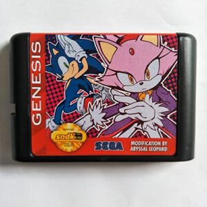 sonic and blaze - mobius evolution for sega mega drive 16 bit md games card for sega mega drive for genesis(free region)