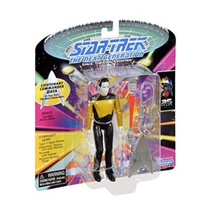 Star Trek Playmates Toys Universe: 5" Lt. Commander Data “Next Generation” Action Figure with Accessories, Multi