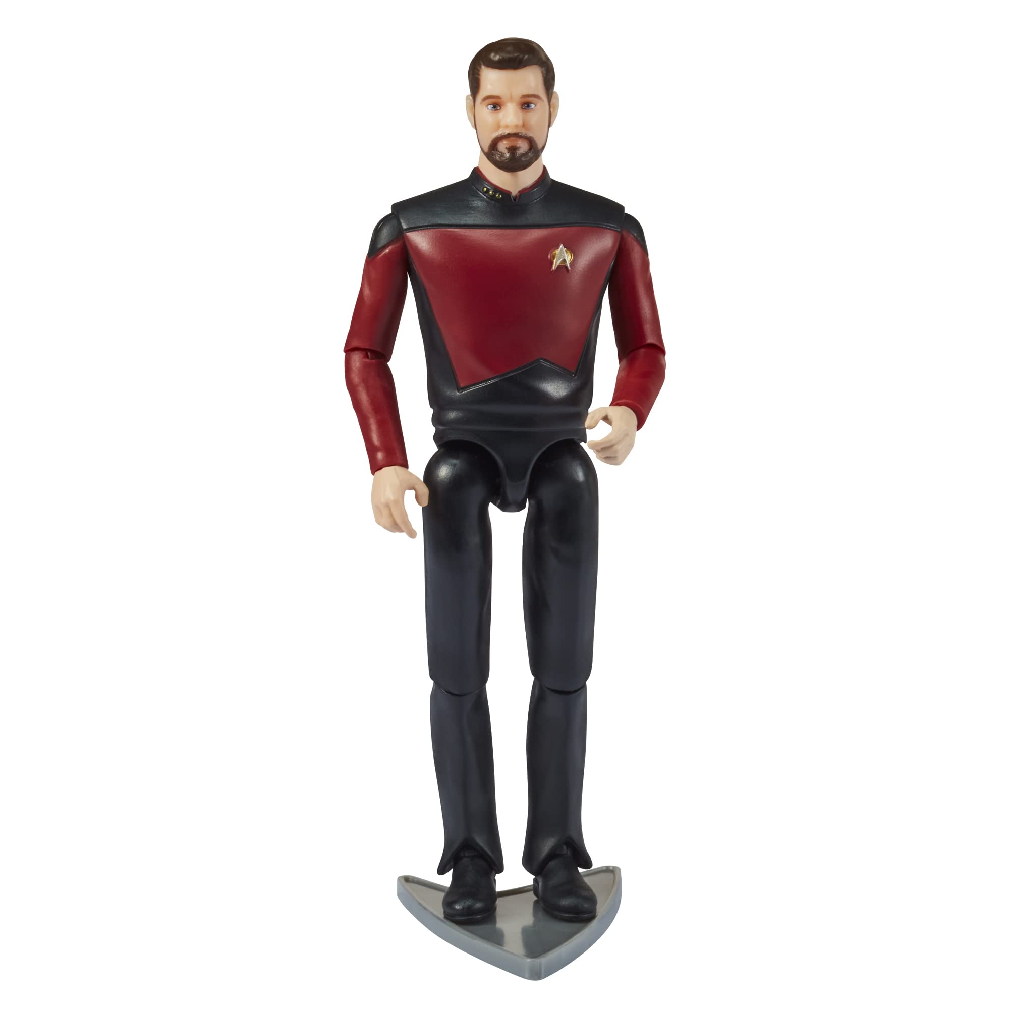 Star Trek Playmates Toys Universe: 5" Commander William Riker “Next Generation Action Figure with Accessories, Multi