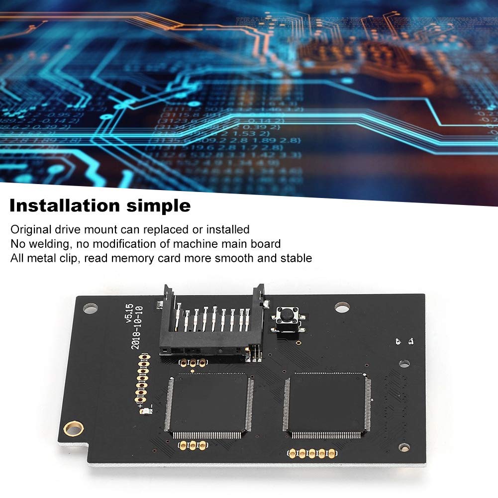 Optical Drive Simulation Board, Game Machine Optical Drive for SEGA Optical Driver Simulation Board, to Run The Original for GDI Mirror