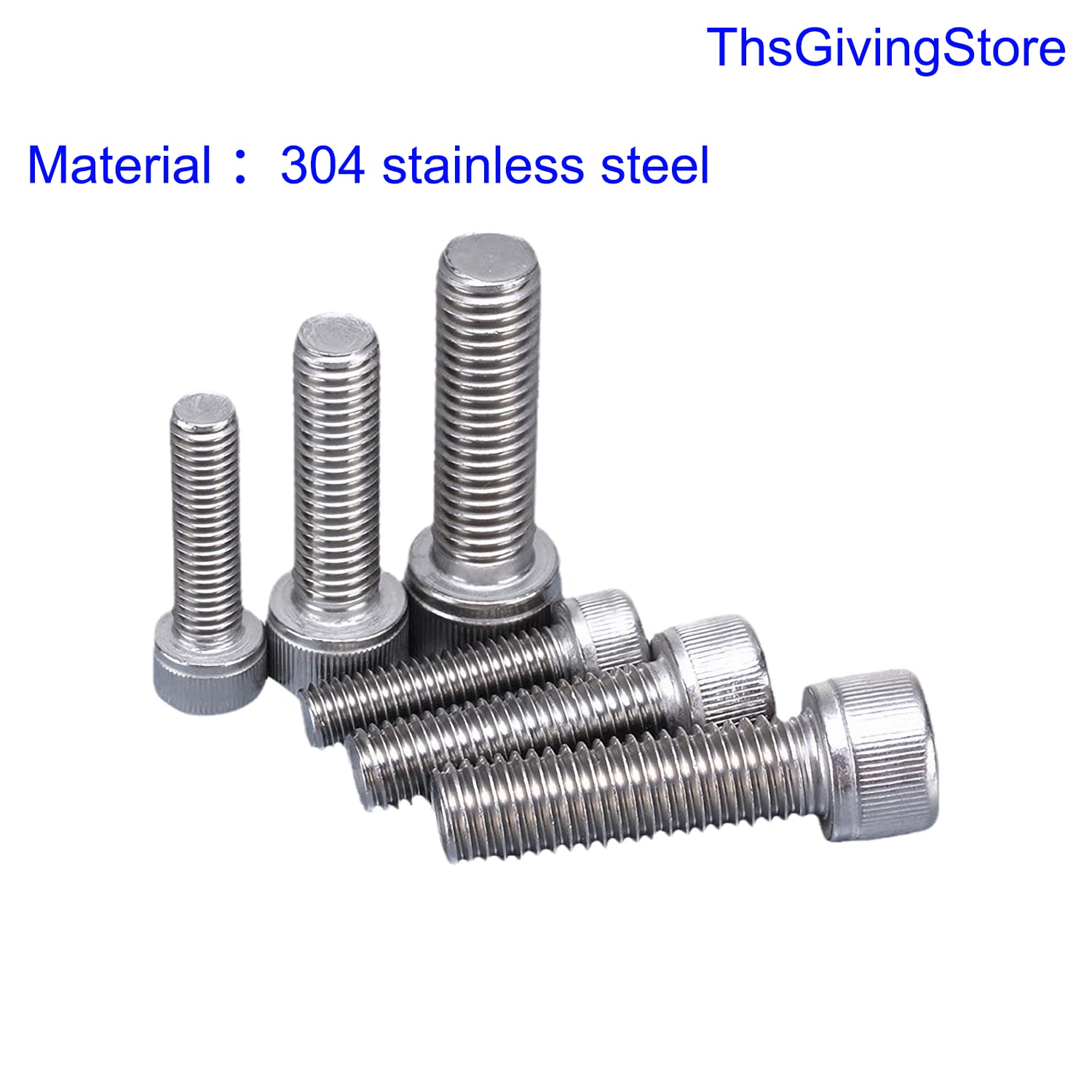 50PCS Headshell Screws, Universal Turntable Cartridge Headshell Mounting Kit, 304 Stainless Steel Button Head Hex Socket Cap Screws Bolts, Washers, Nuts Assortment Kit with Wrenches