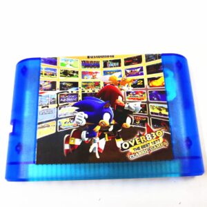 The Ultimate 1277 in 1 EDMD Remix Game Cartridge for USA/ Japanese /European SEGA GENESIS MegaDrive Console