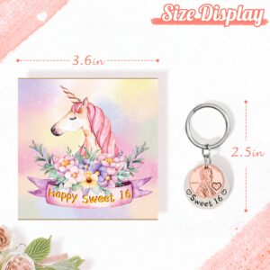 Deen Housekeeper Sweet 16 Birthday Gifts - 16th Birthday Gifts for Girls, Lucky 2008 Penny Key Chain for 16 Year Old Girl Gifts