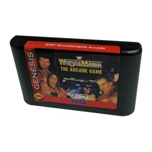 wwf wrestlemania arcade-game cartridge - electronic games 16 bit md game card for pal and ntsc version