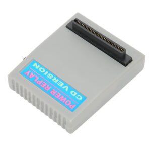 Game Cheat Cartridge, Replacement Game Cheat Cartridge Plug and Play Power Replay Action Card Compatible for PS1, for PS Game Consoles Accessories