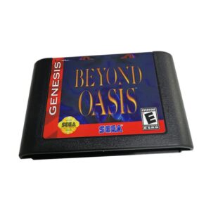 Beyond Oasis Video Game Card for Sega Megadrive Genesis Game Cartridge