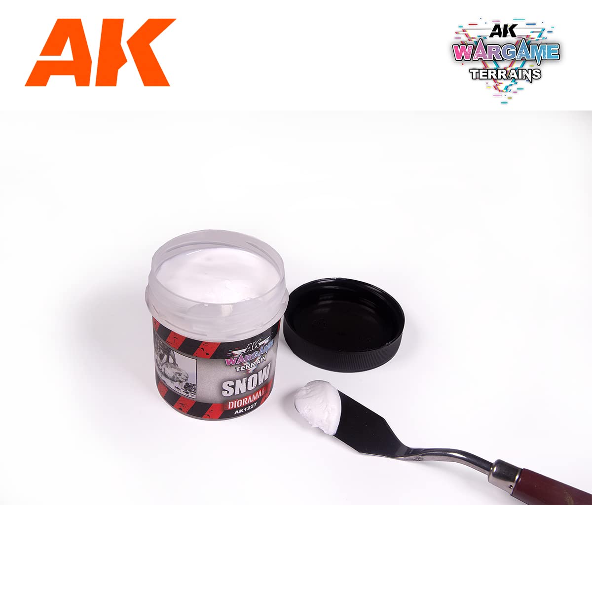 AK WARGAME TERRAINS AK1227 Snow (100ml)