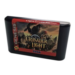 light crusader-video game card for sega megadrive genesis game cartridge