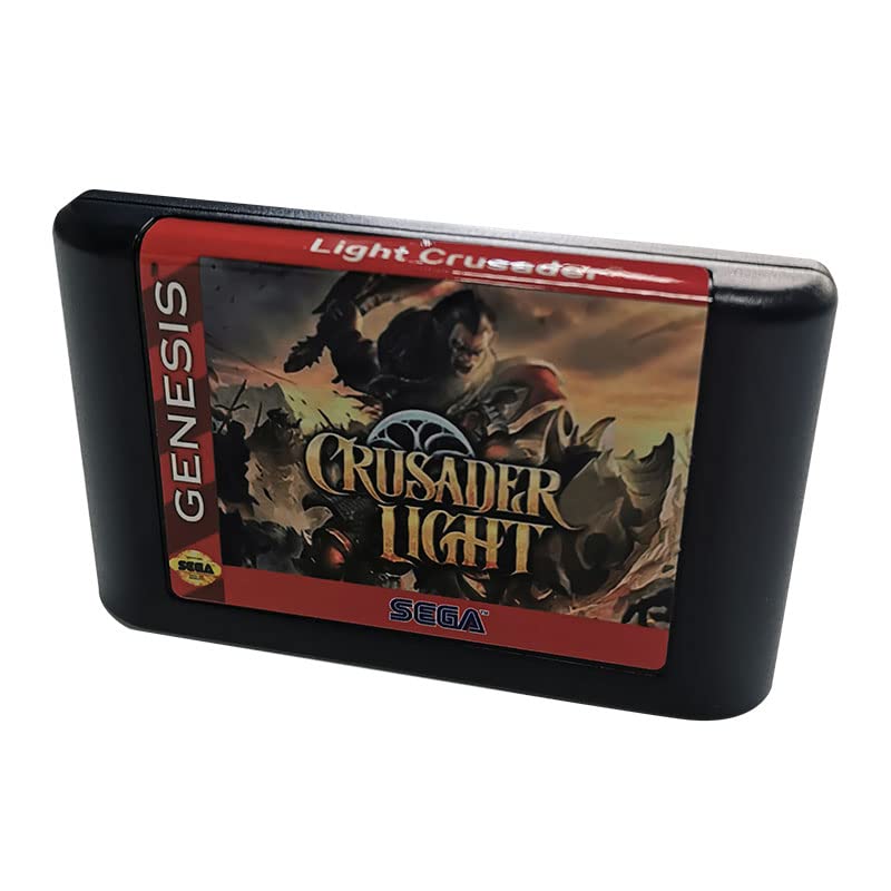 Light Crusader-Video Game Card for Sega Megadrive Genesis Game Cartridge