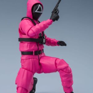 TAMASHII NATIONS - Squid Game - Masked Soldier, Bandai Spirits S.H.Figuarts Action Figure