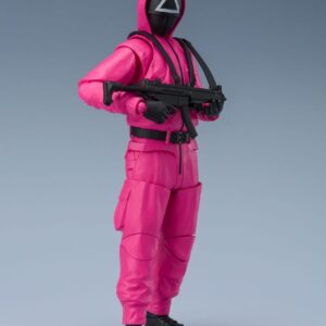 TAMASHII NATIONS - Squid Game - Masked Soldier, Bandai Spirits S.H.Figuarts Action Figure