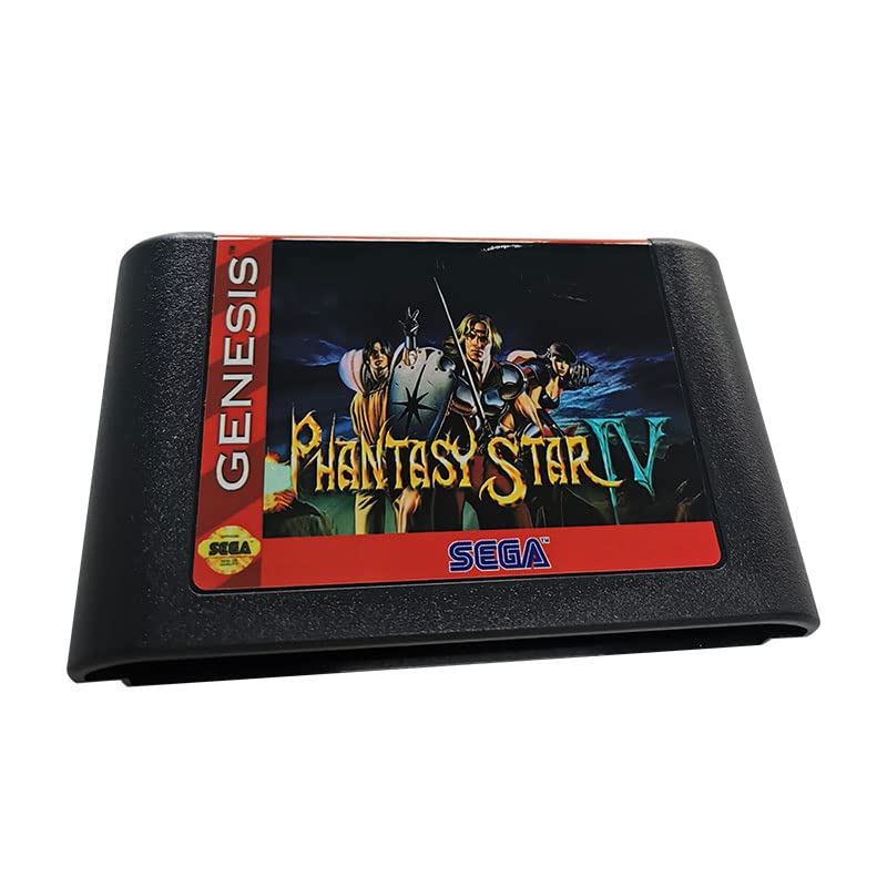 Phantasy Star IV Latest Translation-Video Game Card for Sega Megadrive Genesis Game Cartridge