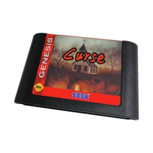 curse-game cartridge - electronic games 16 bit md game card for pal and ntsc version