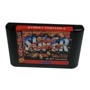 street fighter 2-game cartridge - electronic games 16 bit md game card for pal and ntsc version