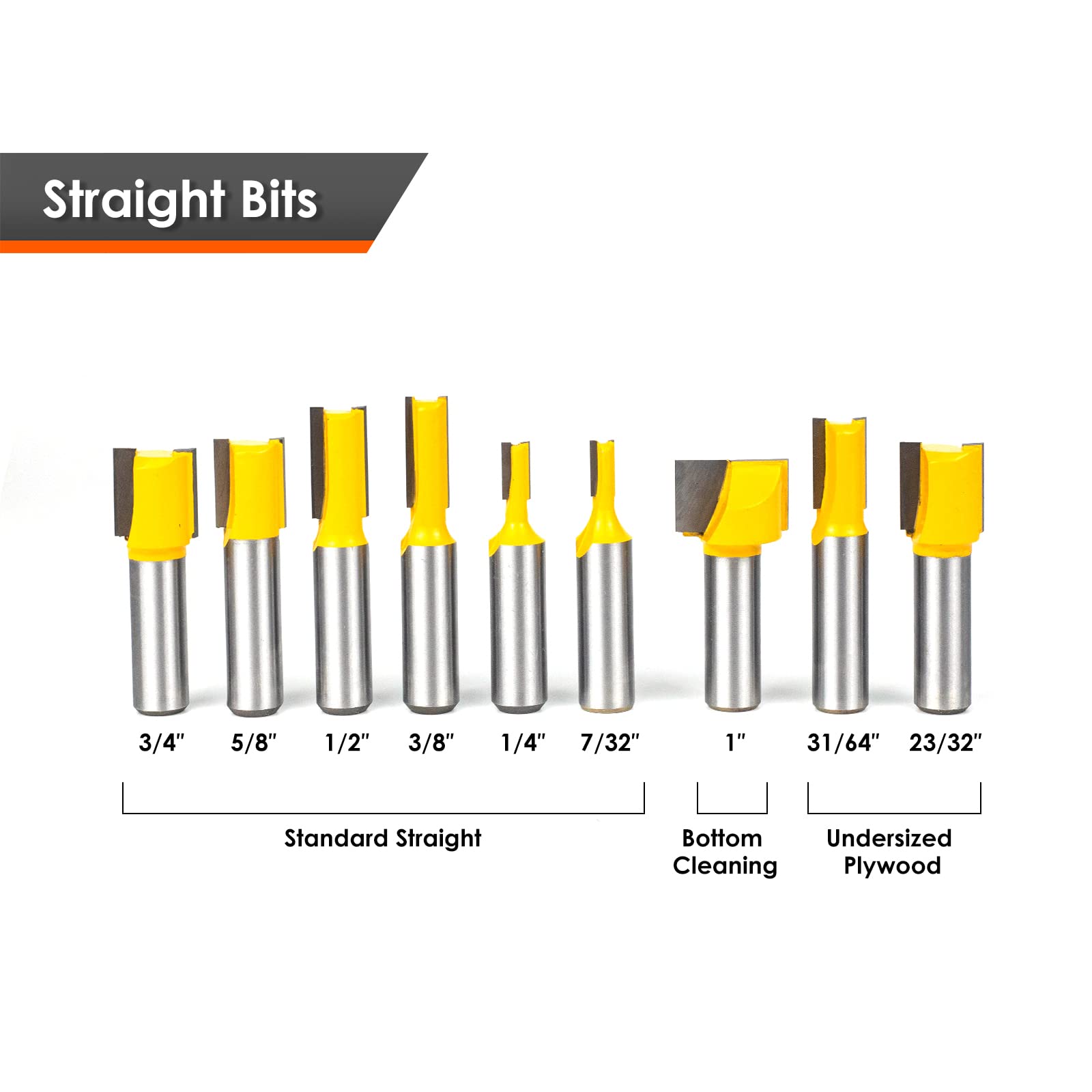 Router Bits Set 1/2 Inch Shank - BAIDETS 70 Pcs Router Bit Professional Carbide 1/2 Inch Shank Kit for Carpenter Woodworking