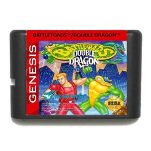 Battletoads And Double Dragon The Ultimate Team 16 bit MD Game Card For Sega Mega Drive For Genesis