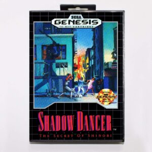 Shadow Dancer The Secret of Shinobi Game Cartridge 16 bit MD Game Card With Retail Box For Sega Mega Drive For Genesis