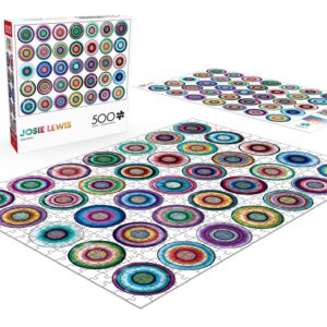 Buffalo Games - Josie Lewis - Vivid Vinyl - 500 Piece Jigsaw Puzzle for Adults Challenging Puzzle Perfect for Game Nights - Finished Puzzle Size is 21.25 x 15.00