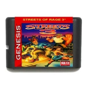 streets of rage 1 2 3 & hacked ntsc 16 bit md game card for sega mega drive for sega genesis-street of rage 3