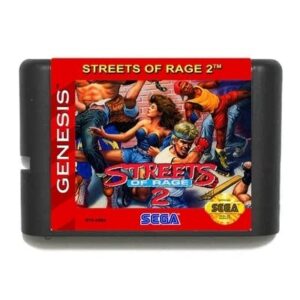 streets of rage 1 2 3 & hacked ntsc 16 bit md game card for sega mega drive for sega genesis-street of rage 2