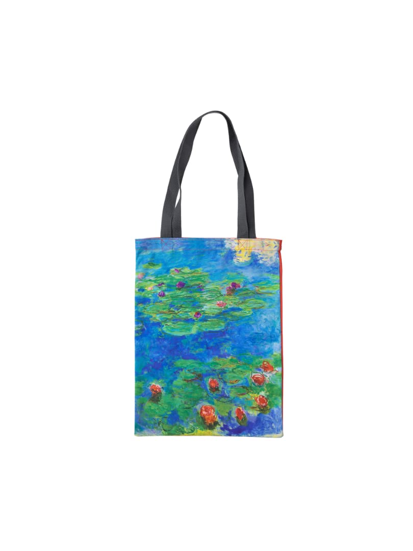 Today is Art Day - Claude Monet - Water Lilies - Tote Bag - 13.5" x 17.5"