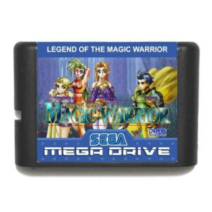 Brave Battle Saga Legend of the Magic Warrior 16 bit MD Game Card For Sega Mega Drive For Genesis-NTSC-U