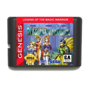 brave battle saga legend of the magic warrior 16 bit md game card for sega mega drive for genesis-ntsc-u