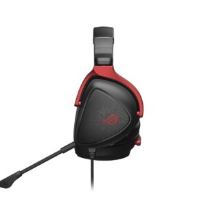 ASUS ROG Delta S Core Wired Gaming Headset (Lightweight 270g, 7.1 Surround Sound, 50mm Drivers, Discord Certified Mic, 3.5mm,for PC, Switch, PS4, PS5, Xbox, and Mobile Devices)- Black