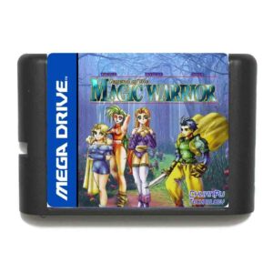 Brave Battle Saga Legend of the Magic Warrior 16 bit MD Game Card For Sega Mega Drive For Genesis-PAL-J