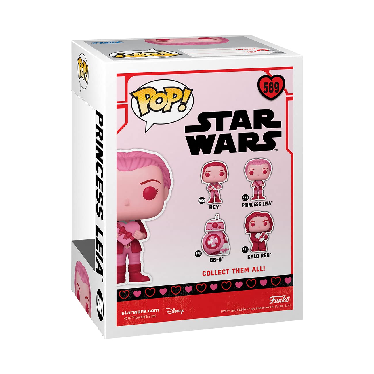 Funko Pop! Star Wars: Valentines - Princess Leia