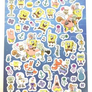 United Pacific Designs 712405SB: Sponge Bob 4 Sheet Sticker Pad, 200+ Stickers