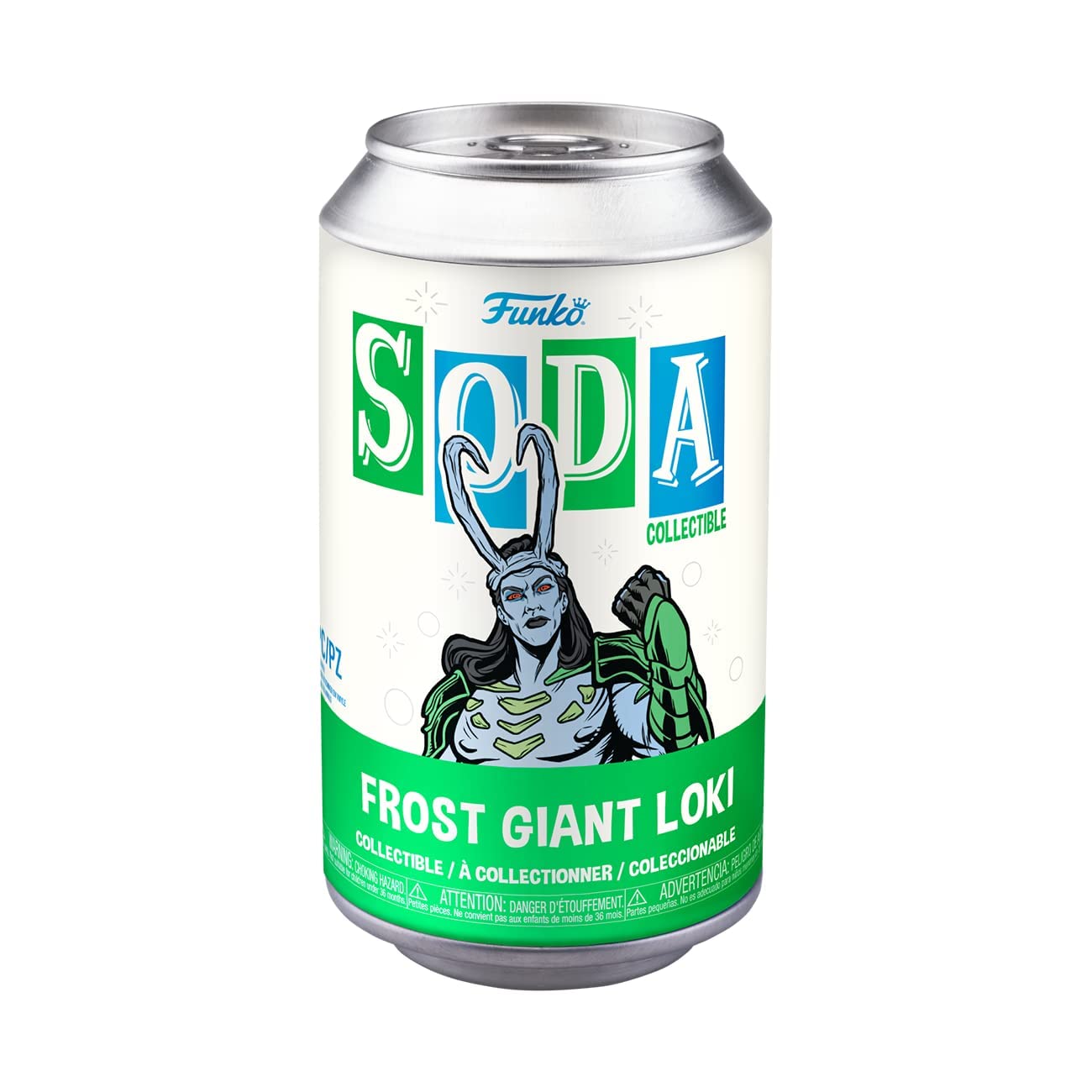 Funko Vinyl Soda: Marvel - What If…?, Frost Giant Loki with Chase (Styles May Vary)