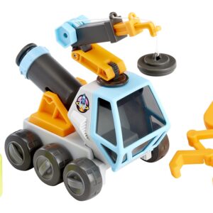 Little Tikes Big Adventures Moon Microscope Space Rover STEM Toy Vehicle with Microscope, Magnetic Crane, Extending Grabber for Girls, Boys, Kids Ages 3+