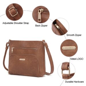 CLUCI Crossbody Bag Bundles with Wallet