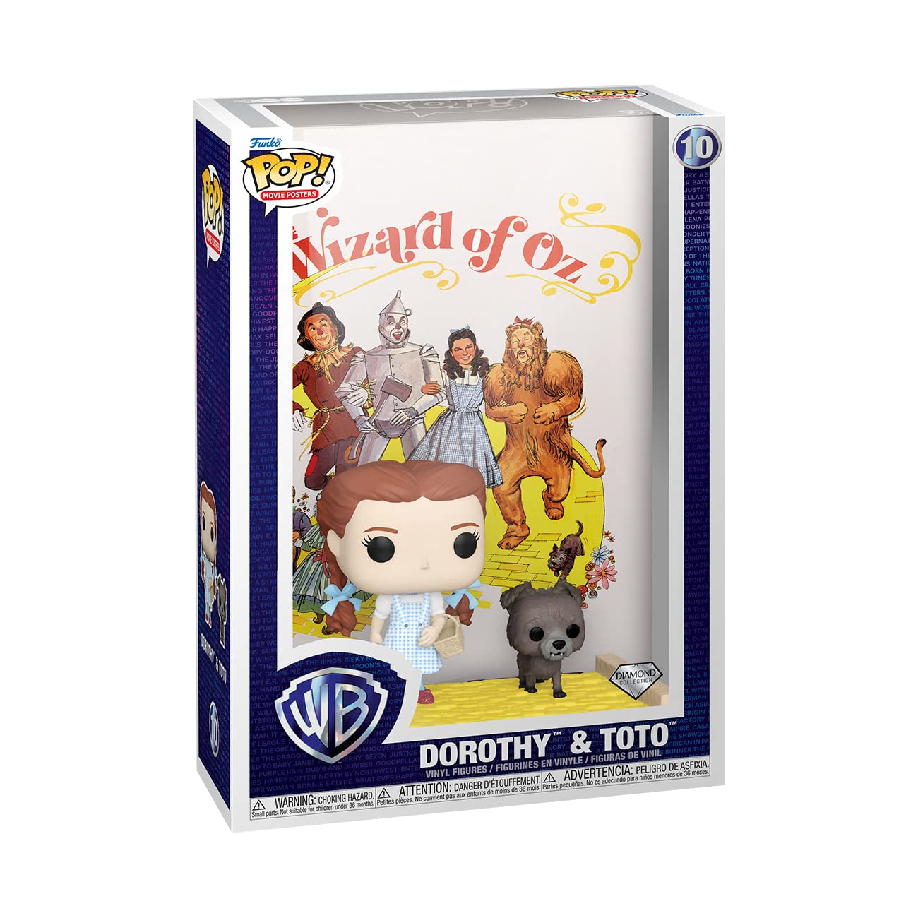 Funko Pop! Movie Poster: WB 100 - Wizard of Oz, Dorothy & Toto