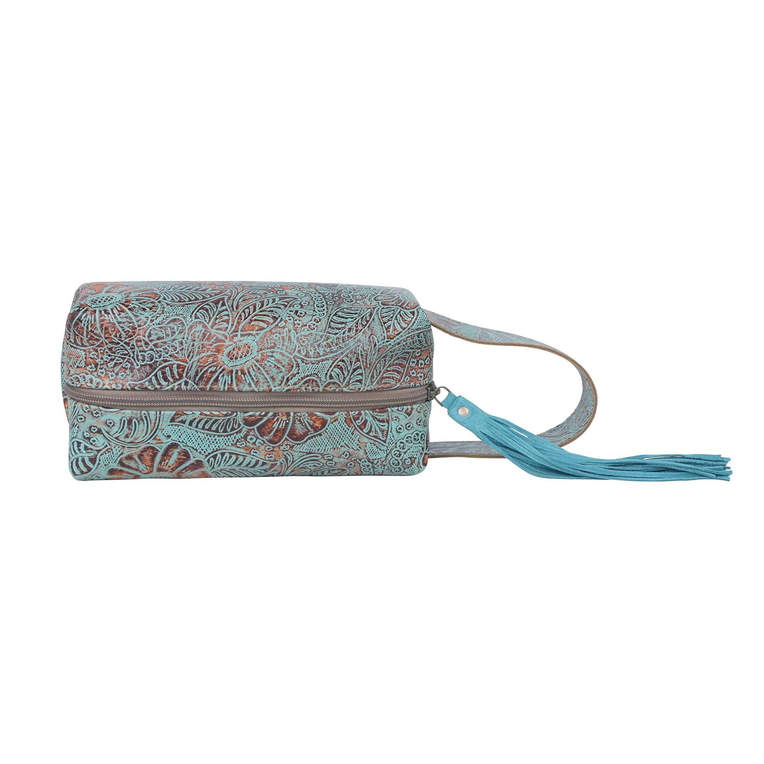 Myra Bag Blue Canopy Shaving Kit S-3829