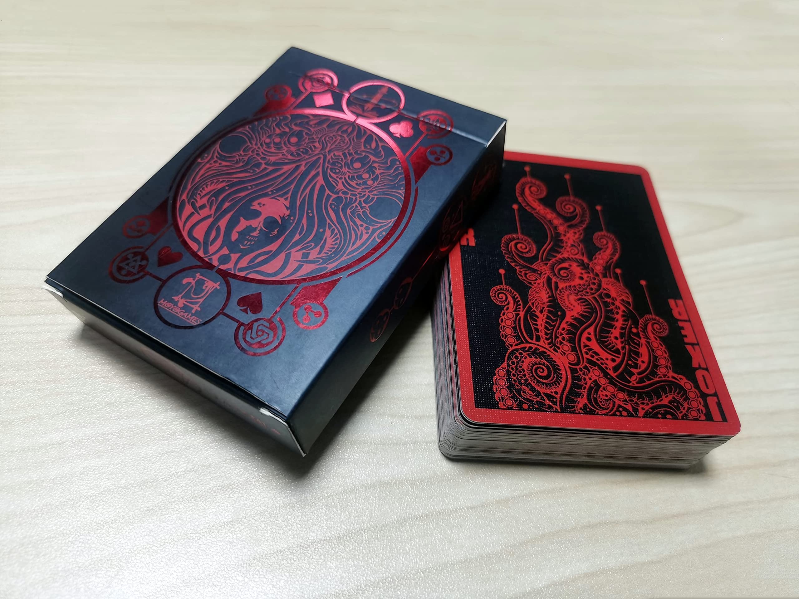 TAOYATAO Cthulhu Mythology The Great Book of The Necronomicon Playing Card Board Game Poker Card