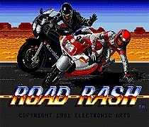 road rash 1-2-3 16 bit md game card for sega mega drive for genesis-road race 2