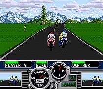 Road Rash 1-2-3 16 bit MD Game Card For Sega Mega Drive For Genesis-Road Race 2