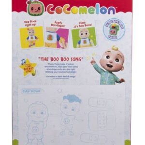 CoComelon Official Musical Doll Collection, Soft Plush Body, JJ + Cody Sing Along Friends (Boo Boo JJ Deluxe Plush)