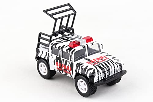 Daron Lil Truckers Safari Truck, White/Black/Red