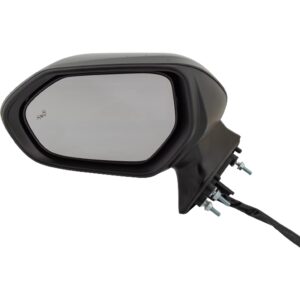 Kool Vue Driver Side Power Heated Mirror for Toyota Avalon 2019-2022 With Signal Light, Blind Spot Light & Memory Paintable