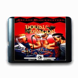 double dragon 3 16 bit md game card for sega mega drive for genesis-double dragon blockbusters