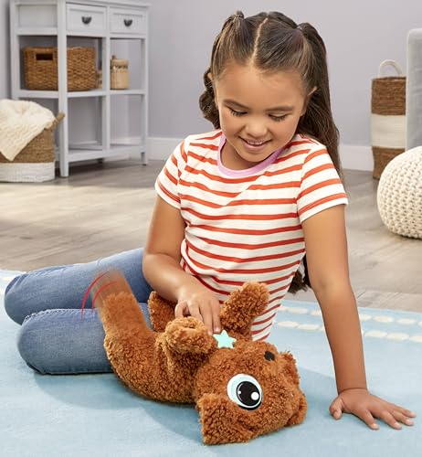 Little Tikes Rescue Tales Tickle Pup, Interactive Cuddly Soft Plush Goldendoodle Kids Toy Dog, for Girls, Boys Ages 3+